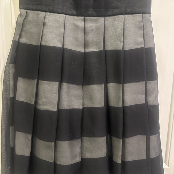 Halston Heritage
Organza-Overlay Striped Dress - Picture 2 of 7